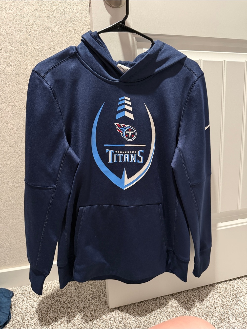 Nike Kids Navy Blue Tennessee Titans Hoodie